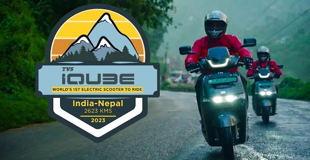 TVS iQube: Embarking on an Electrifying Journey from Hosur to Nepal