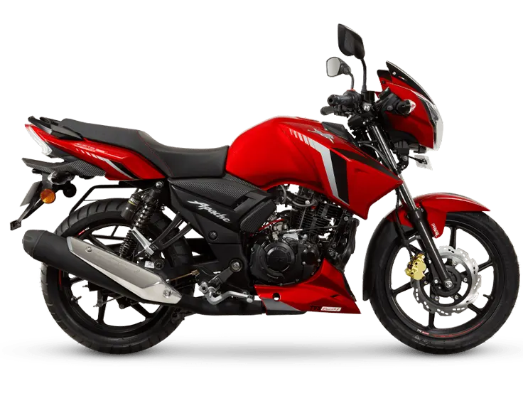 apache rtr 160 rojo