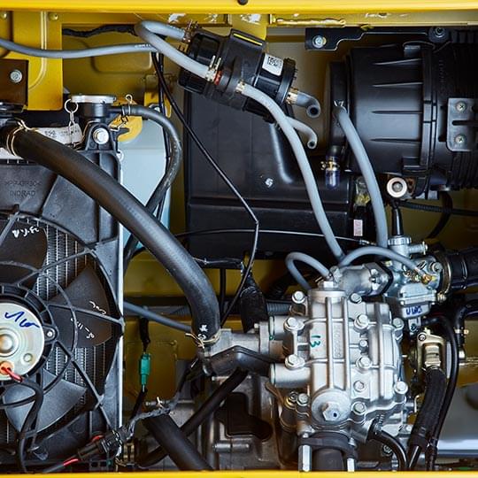 Advanced Liquid Cooled engine of TVS King Duramax 3 wheeler auto
