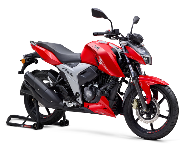 tvs company apache new model