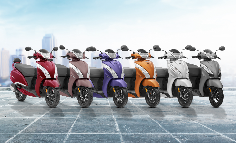 TVS Jupiter 125 Disc Price Colours Images Specifications