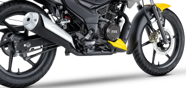 TVS Presents The Sporty Raider 125 Racing Special Edition In Colombia