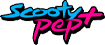 New Pep Plus Scooty Logo